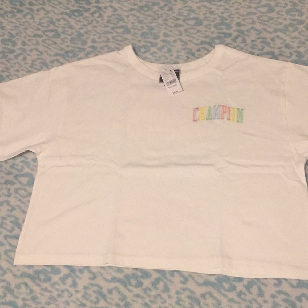 Champion crop too Tee